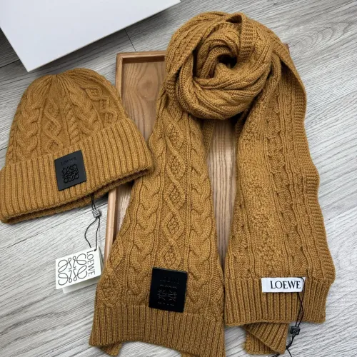 Replica LOEWE Hat and Scarf Set #1396465 $52.00 USD for Wholesale
