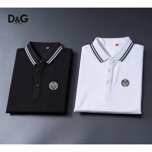 Replica Dolce & Gabbana D&G T-Shirts Long Sleeved For Men #1396482 $52.00 USD for Wholesale