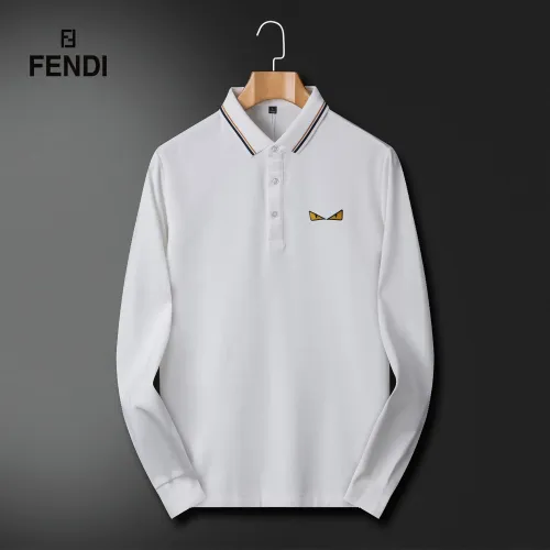 Cheap Fendi T-Shirts Long Sleeved For Men #1396503, $$52.00 USD On Fendi T-Shirts