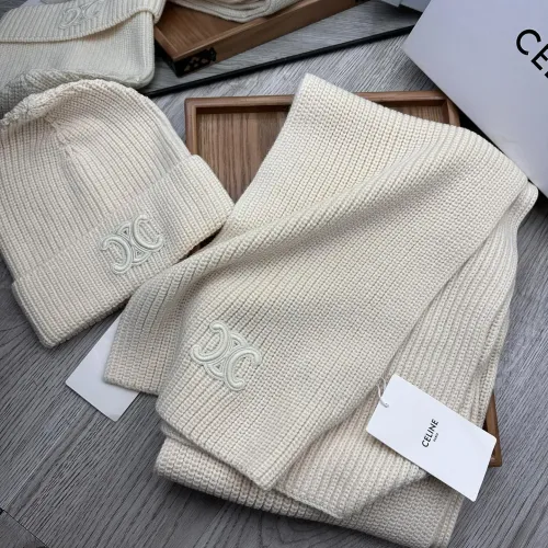 Replica Celine Hat and Scarf Set #1396533 $76.00 USD for Wholesale