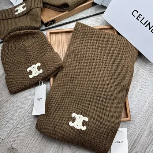 Cheap Celine Hat and Scarf Set #1396535, $$76.00 USD On Celine Hat and Scarf and Glove Set