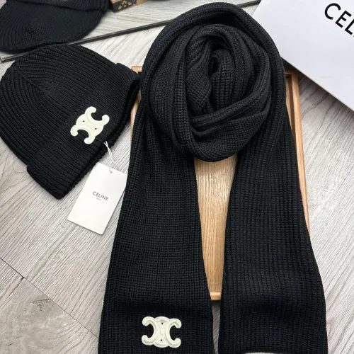 Replica Celine Hat and Scarf Set #1396541 $76.00 USD for Wholesale