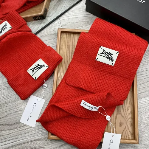 Replica Christian Dior Hat and Scarf Set #1396545 $52.00 USD for Wholesale