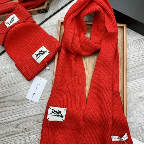 Replica Christian Dior Hat and Scarf Set #1396545 $52.00 USD for Wholesale