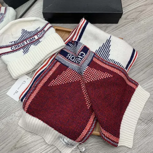Replica Christian Dior Hat and Scarf Set #1396550 $52.00 USD for Wholesale