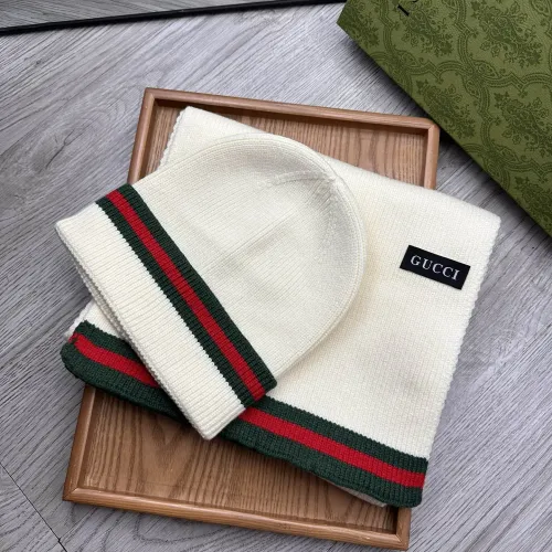 Replica Gucci Hat and Scarf Set #1396552 $52.00 USD for Wholesale