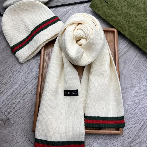 Replica Gucci Hat and Scarf Set #1396552 $52.00 USD for Wholesale