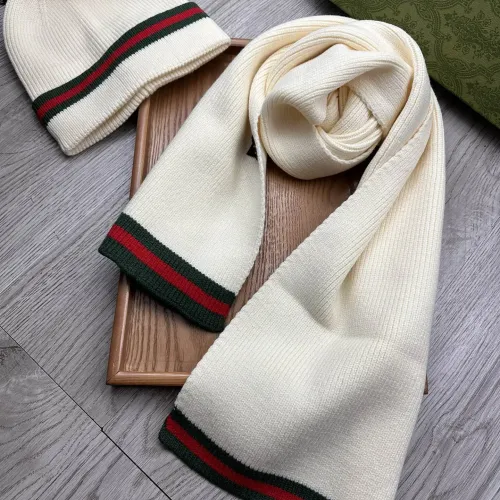 Replica Gucci Hat and Scarf Set #1396552 $52.00 USD for Wholesale
