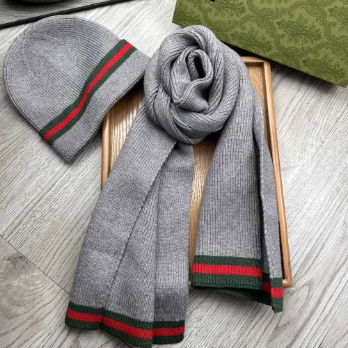Replica Gucci Hat and Scarf Set #1396553 $52.00 USD for Wholesale