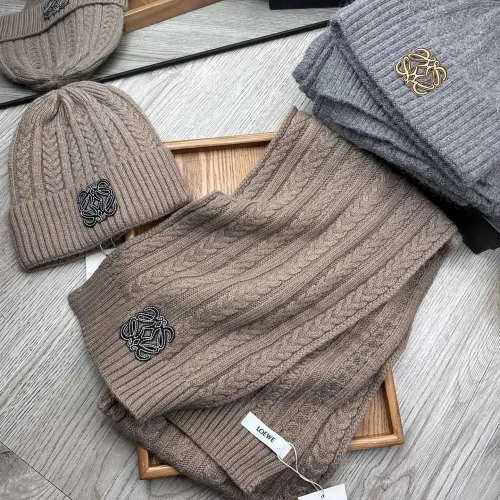 Replica LOEWE Hat and Scarf Set #1396557 $52.00 USD for Wholesale