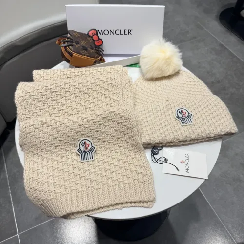 Cheap Moncler Hat and Scarf Set #1396574, $$64.00 USD On Moncler Hat and Scarf and Glove Set