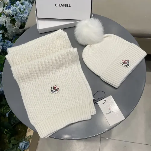Cheap Moncler Hat and Scarf Set #1396576, $$64.00 USD On Moncler Hat and Scarf and Glove Set