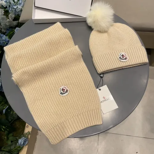 Cheap Moncler Hat and Scarf Set #1396577, $$64.00 USD On Moncler Hat and Scarf and Glove Set