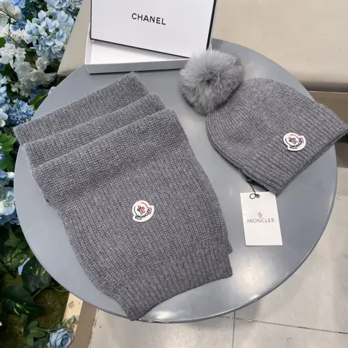 Cheap Moncler Hat and Scarf Set #1396578, $$64.00 USD On Moncler Hat and Scarf and Glove Set