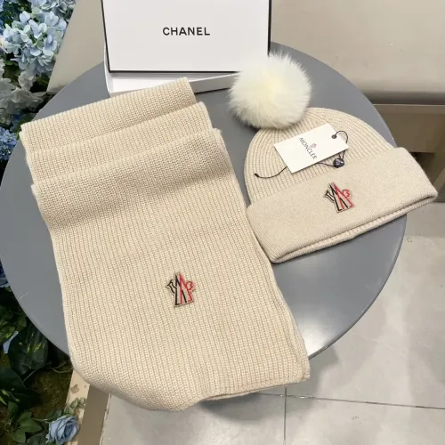 Cheap Moncler Hat and Scarf Set #1396581, $$64.00 USD On Moncler Hat and Scarf and Glove Set