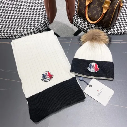 Cheap Moncler Hat and Scarf Set #1396584, $$64.00 USD On Moncler Hat and Scarf and Glove Set