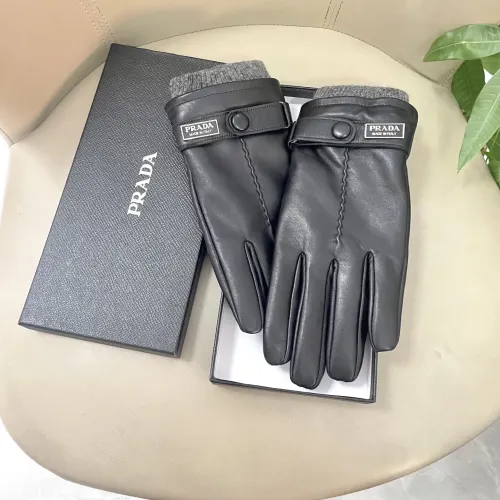 Replica Prada Gloves For Men #1396663 $48.00 USD for Wholesale