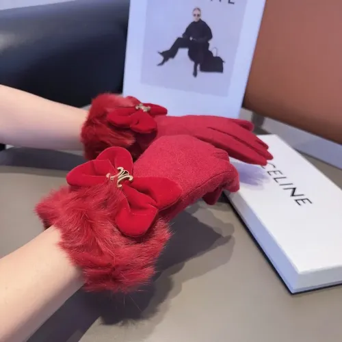 Replica Celine Gloves #1396689 $36.00 USD for Wholesale
