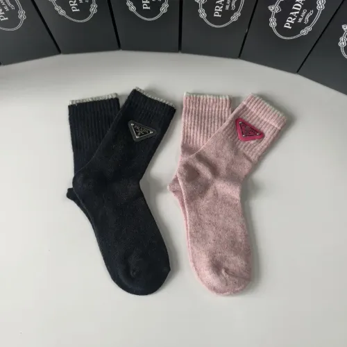 Replica Prada Socks #1396854 $29.00 USD for Wholesale