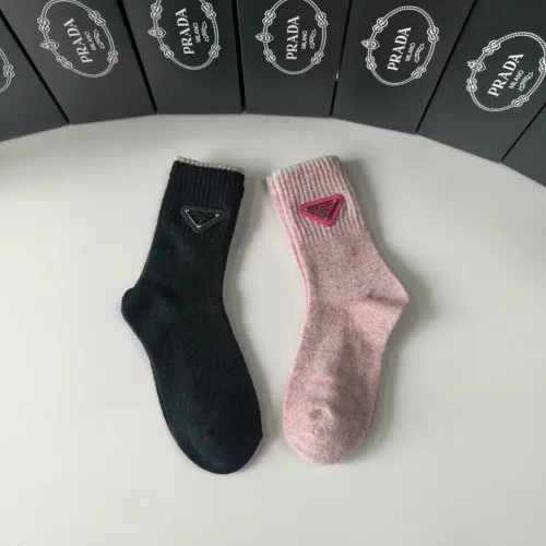 Replica Prada Socks #1396854 $29.00 USD for Wholesale