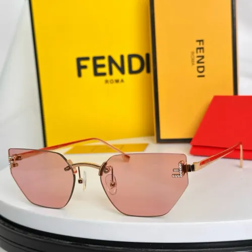 Cheap Fendi AAA Quality Sunglasses #1396956, $$60.00 USD On Fendi AAA Quality Sunglasses
