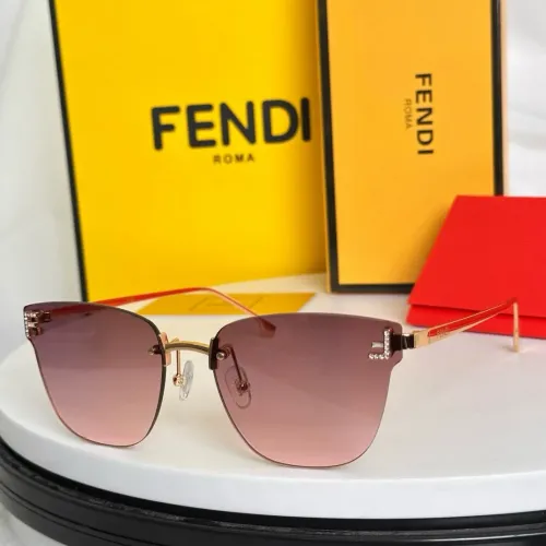 Cheap Fendi AAA Quality Sunglasses #1396964, $$60.00 USD On Fendi AAA Quality Sunglasses