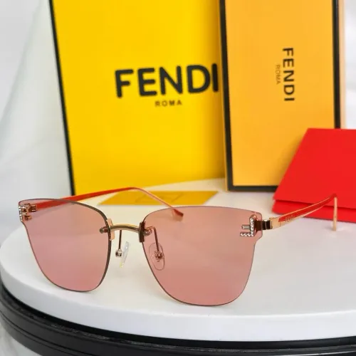 Cheap Fendi AAA Quality Sunglasses #1396965, $$60.00 USD On Fendi AAA Quality Sunglasses
