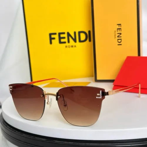 Cheap Fendi AAA Quality Sunglasses #1396967, $$60.00 USD On Fendi AAA Quality Sunglasses
