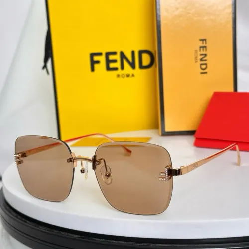 Cheap Fendi AAA Quality Sunglasses #1396974, $$60.00 USD On Fendi AAA Quality Sunglasses