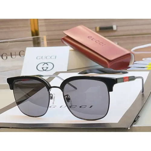 Cheap Gucci AAA Quality Sunglasses #1396991, $$60.00 USD On Gucci AAA Quality Sunglasses