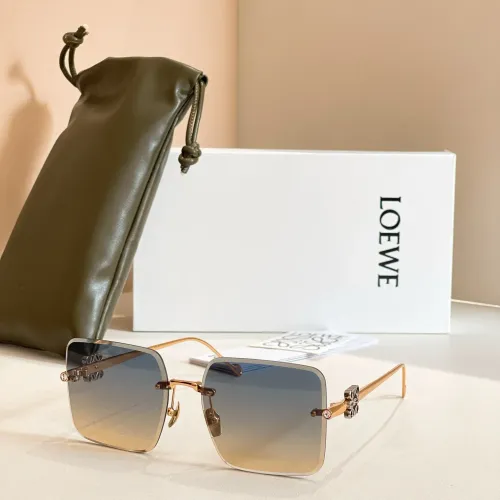 Cheap LOEWE AAA Quality Sunglasses #1397038, $$64.00 USD On LOEWE AAA Quality Sunglasses