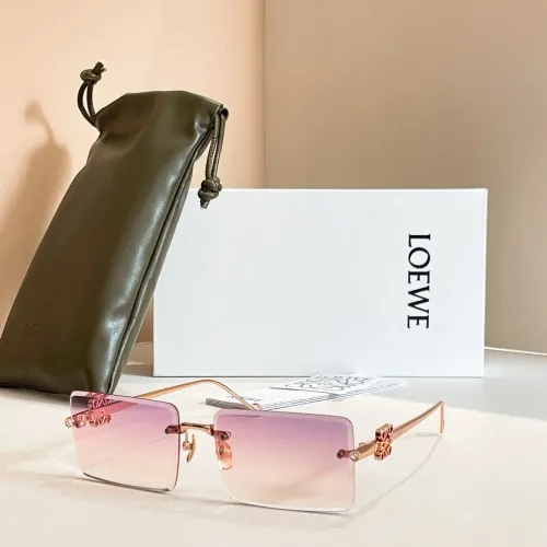 Cheap LOEWE AAA Quality Sunglasses #1397049, $$64.00 USD On LOEWE AAA Quality Sunglasses