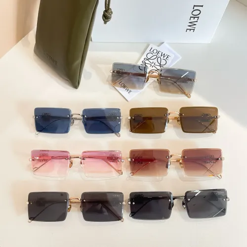 Replica LOEWE AAA Quality Sunglasses #1397052 $64.00 USD for Wholesale