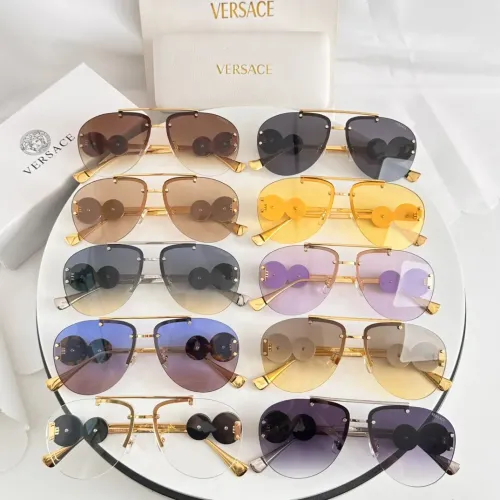 Replica Versace AAA Quality Sunglasses #1397075 $60.00 USD for Wholesale