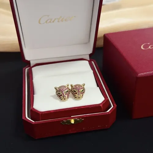 Replica Cartier Earrings For Women #1397460 $34.00 USD for Wholesale