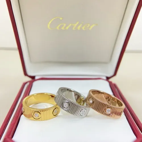 Replica Cartier Rings In Gold For Unisex #1397470 $27.00 USD for Wholesale