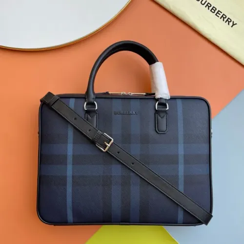 Replica Burberry AAA Man Handbags #1397535 $160.00 USD for Wholesale