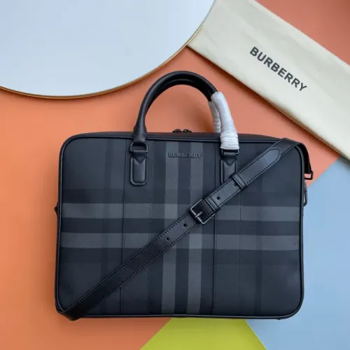 Replica Burberry AAA Man Handbags #1397536 $160.00 USD for Wholesale