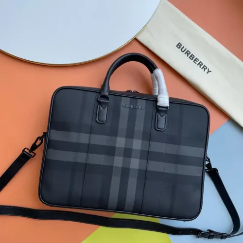 Replica Burberry AAA Man Handbags #1397536 $160.00 USD for Wholesale