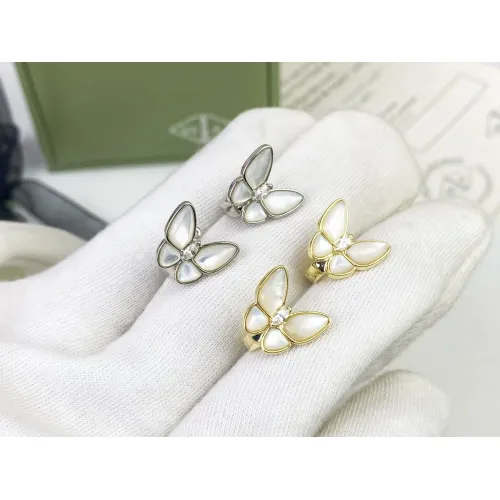 Replica Van Cleef & Arpels Earrings For Women #1397726 $32.00 USD for Wholesale