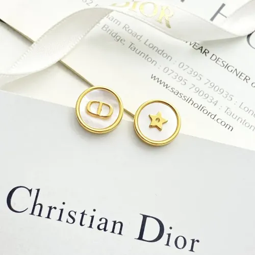 Replica Christian Dior Earrings For Women #1397733 $25.00 USD for Wholesale
