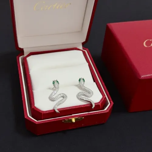 Replica Cartier Earrings For Women #1397776 $39.00 USD for Wholesale