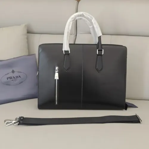 Replica Prada AAA Man Handbags #1397921 $162.00 USD for Wholesale
