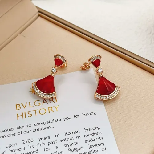 Replica Bvlgari Earrings For Women #1397977 $36.00 USD for Wholesale