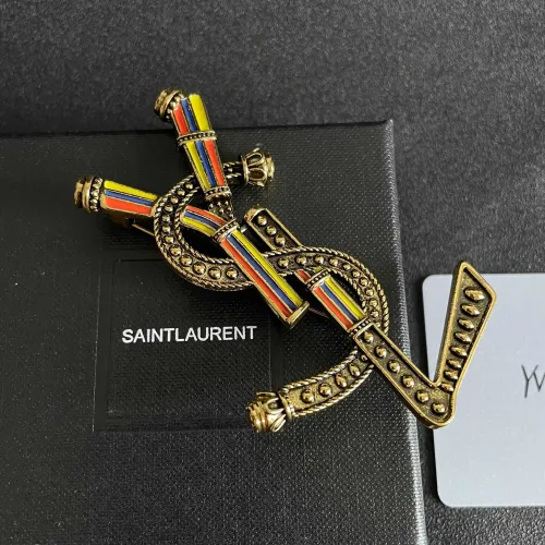 Cheap Yves Saint Laurent Brooches For Women #1398217, $$27.00 USD On Yves Saint Laurent Brooches