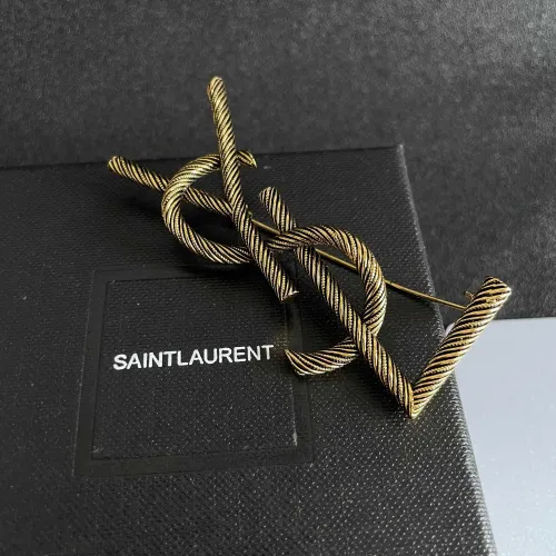 Cheap Yves Saint Laurent Brooches For Women #1398219, $$27.00 USD On Yves Saint Laurent Brooches