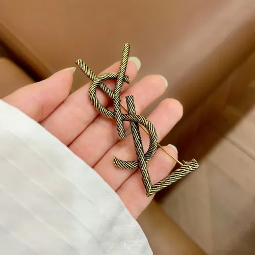 Replica Yves Saint Laurent Brooches For Women #1398219 $27.00 USD for Wholesale