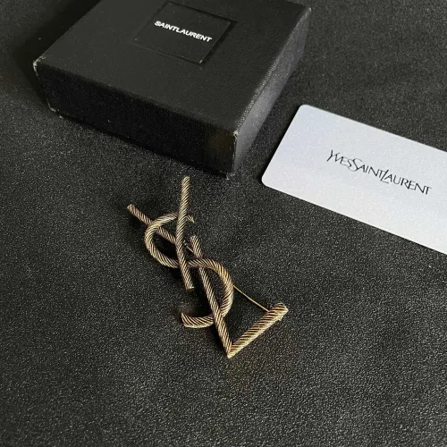 Replica Yves Saint Laurent Brooches For Women #1398219 $27.00 USD for Wholesale
