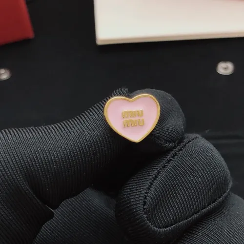 Replica MIU MIU Earrings For Women #1398282 $25.00 USD for Wholesale