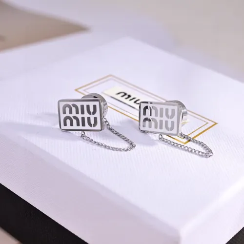 Cheap MIU MIU Earrings For Women #1398315, $$25.00 USD On MIU MIU Earrings